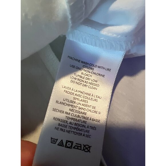 Urban Outfitters Party Girl Cotton-Blend Button Down Sleeveless Shirt NWT L - Picture 10 of 11